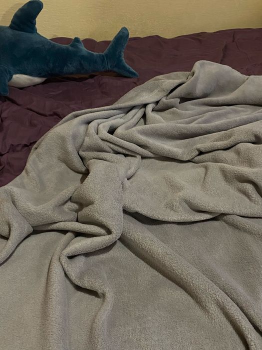 Плед сірий JYSK покривало