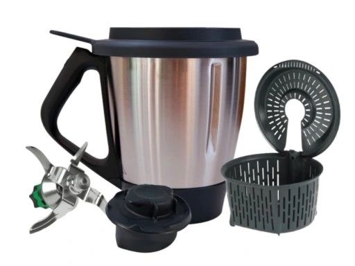 Naczynie miksujące Thermomix TM6 – kompletne, NOWE (z koszyczkiem)