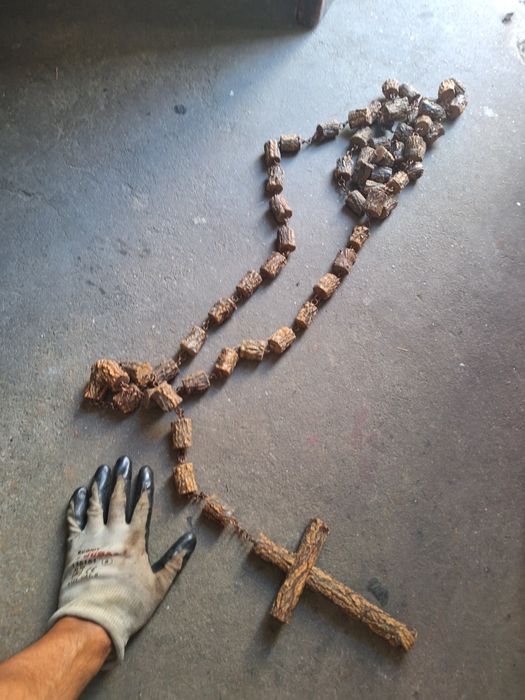 Terço grande Madeira