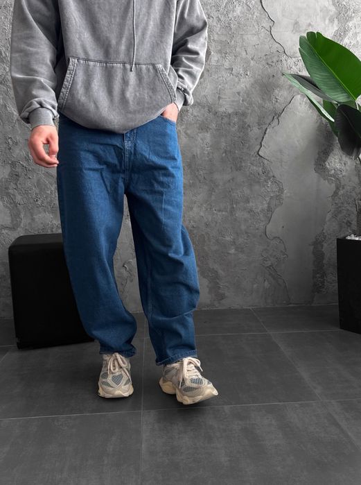 Джинси чоловічі широкі baggy/balloon jeans, штани баггі | Джинсы багги мужские широкие Джынсы беги стиль 90 х реп ск8 rap sk8 y2k | Розмір XL