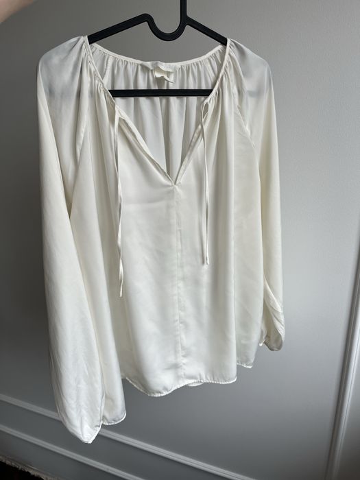 Kremowa koszula bluzka h&m 40