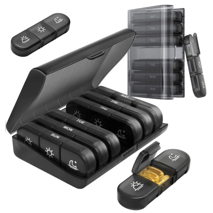 ORGANIZER NA LEKI  Dni Tygodnia Pory Dnia Szufladki Angielski