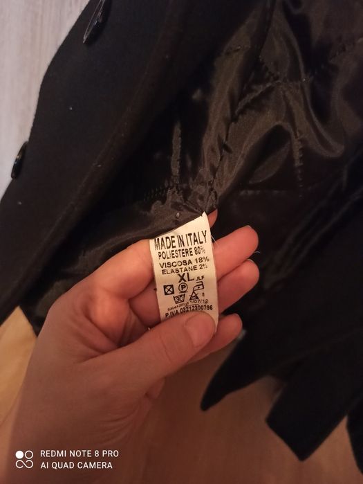 Płaszcz płaszczyk XL L 38,40,42 futerko