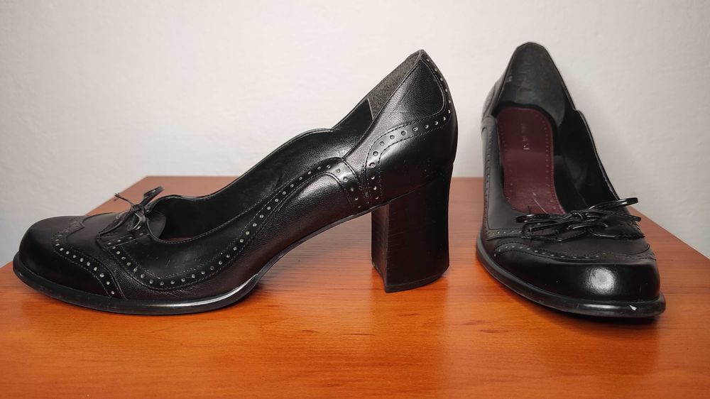skórzane NINE WEST  w bdb stanie