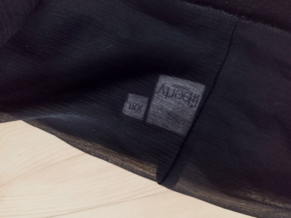 Liberty Unikalny kardigan z mgiełką plus size 3XL