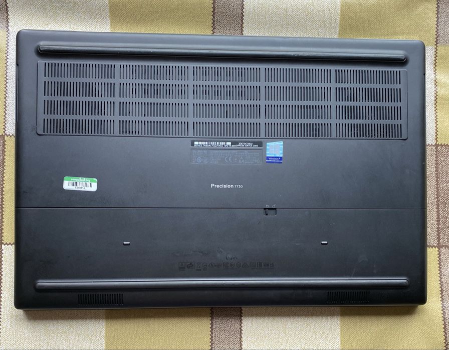DELL Precision 7730/17.3/Full HD/i5-8300H/RAM 16GB/SSD M2 512GB/АКБ 2г