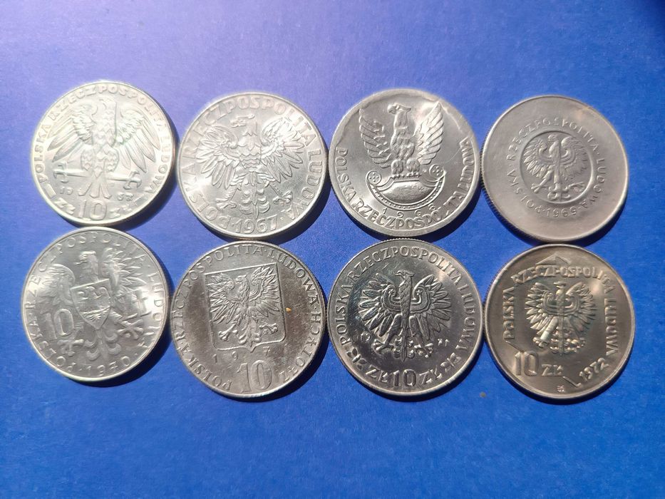 10 złotych 1967 - 1972 PRL obrazkowe