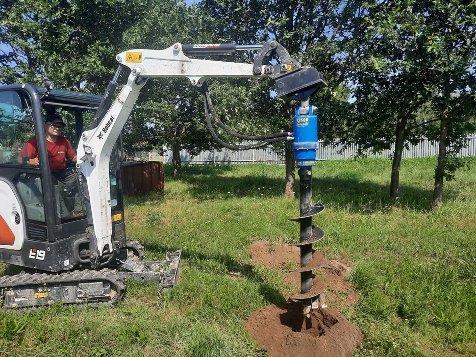 Minikoparka wypożyczalnia wynajem z transportem 1500 tydzień