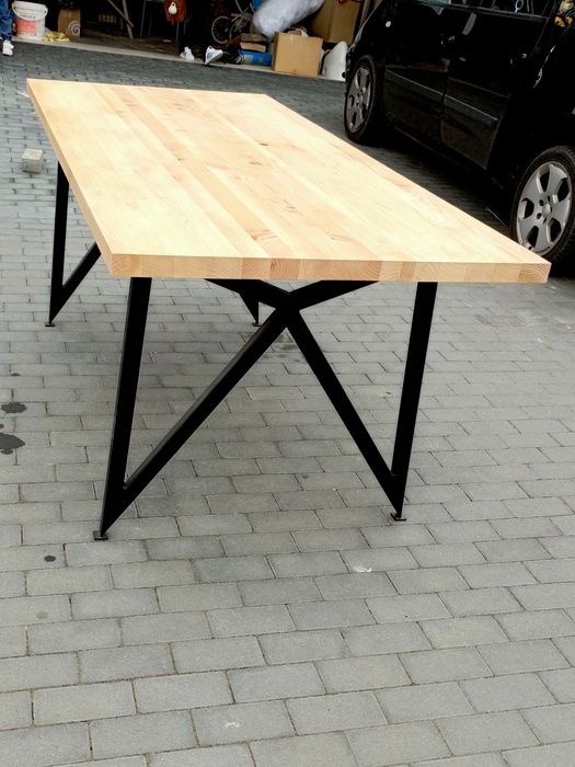 Stół Drewniany  jesion 100% lity 200x90 ZAPRASZAM