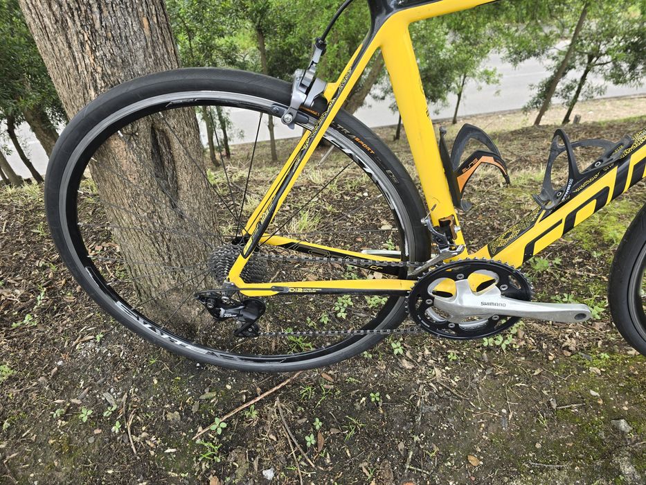 Bicicleta de carbono 11x2v m