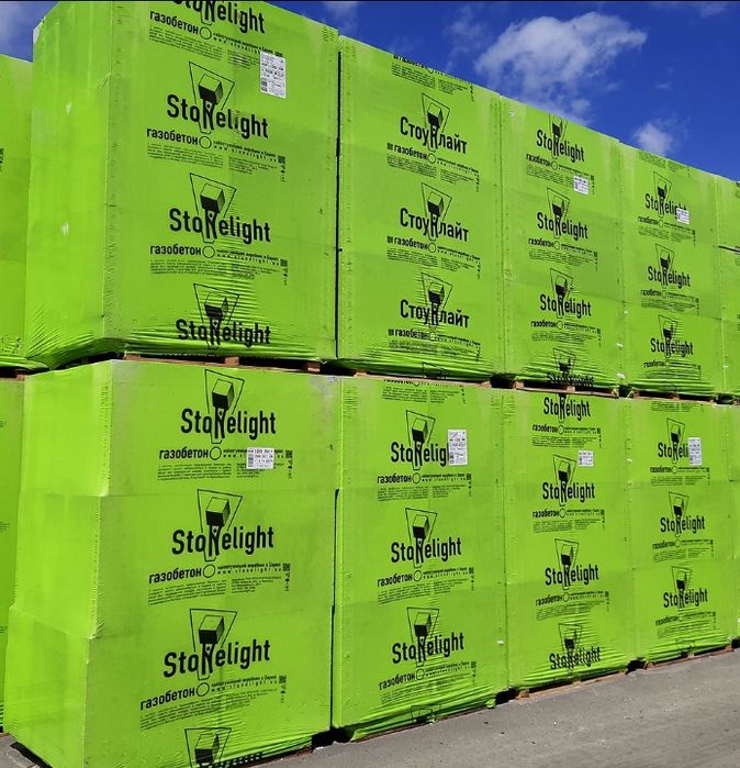 Газоблок газобетон Стоунлайт У-блок Порістон ЄВідновлення