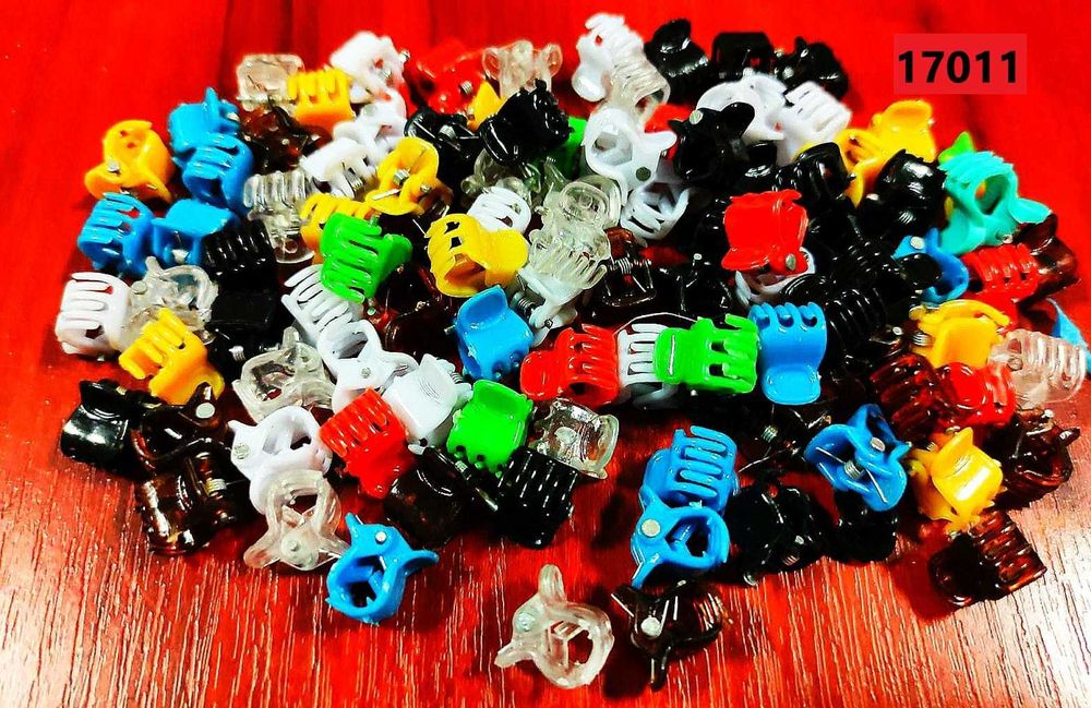 Spinki  do włosów 100 sztuk szczęka krabik ozdoba micro mini
