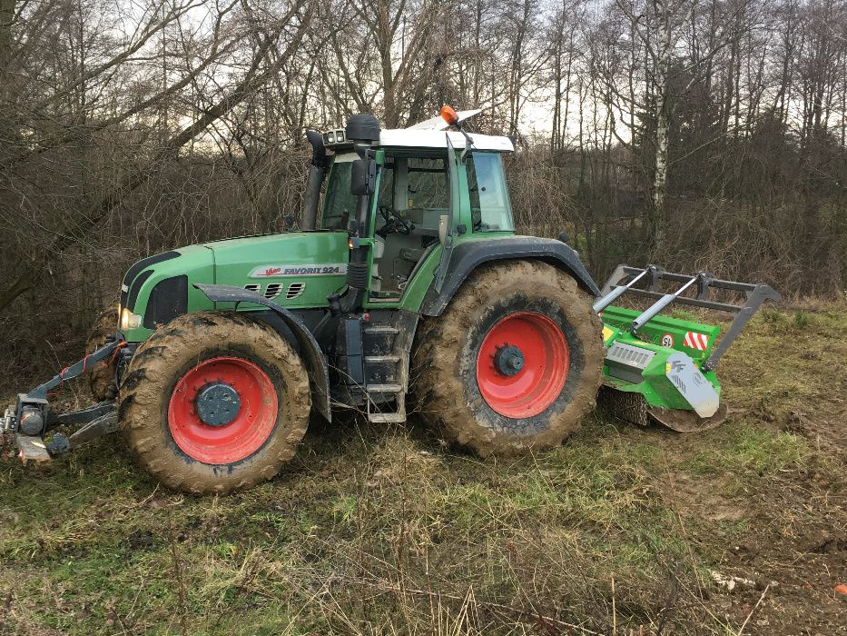 Karczowanie czyszczenie i rekultywacja działek mulczer leśnym, wycinka