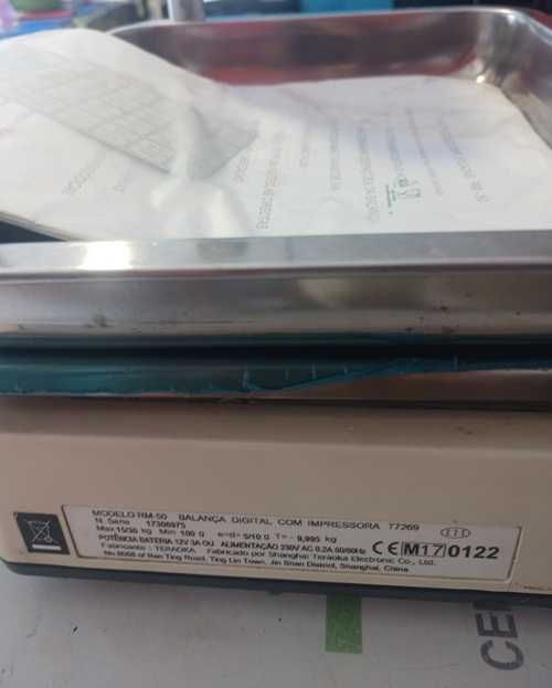 balança comercial com fatura simples(ticket)