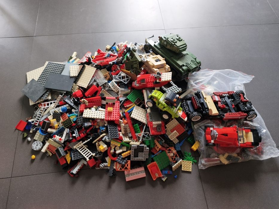 5 kg klocków NIE LEGO