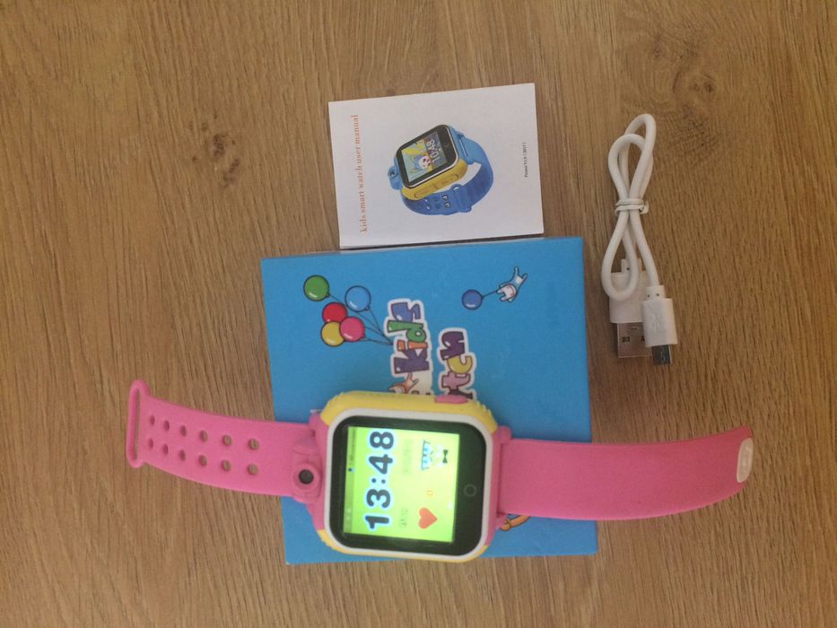 Детские смарт часы с GPS Q80 Сенсорный экран