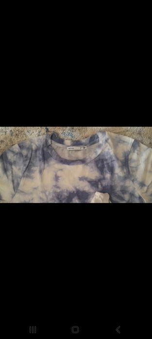 T-shirt's curtas Tie Dye