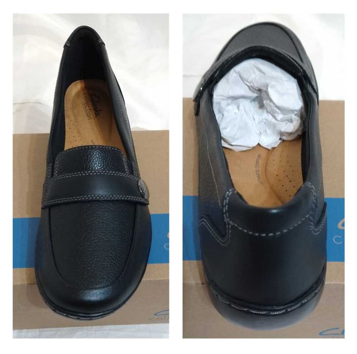 Clarks Cora Daisy Mocassins para mulher Tam 41