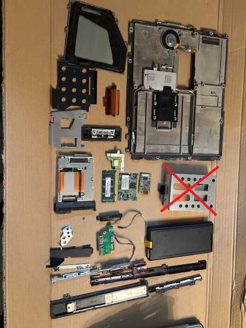 Laptop Toughbook Panasonic CF-29 na części