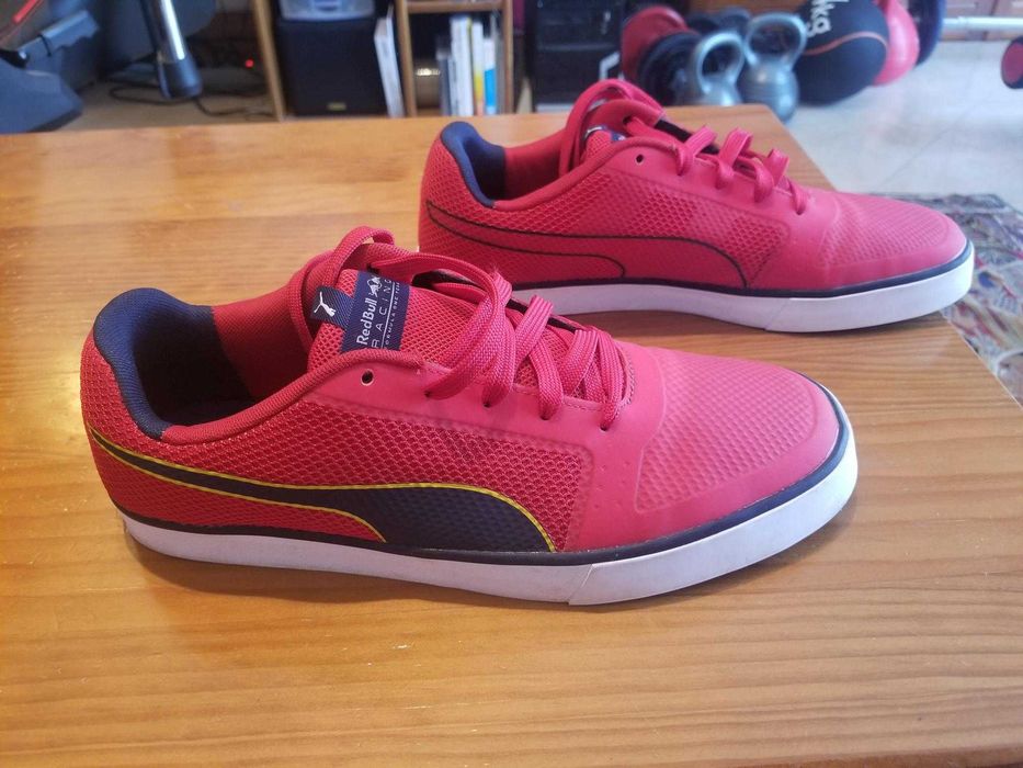 Ténis PUMA, como novos, edição especial RED BULL RACING, tam. 44,5