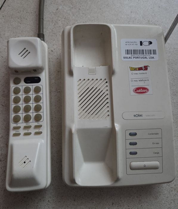 Telefone sem fio vintage Solac