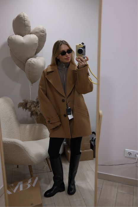 Пальто Zara limited edition, XS-S, вовна