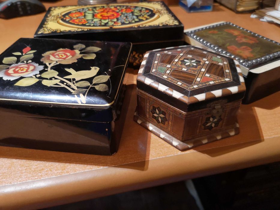 Caixas para jóias antigas