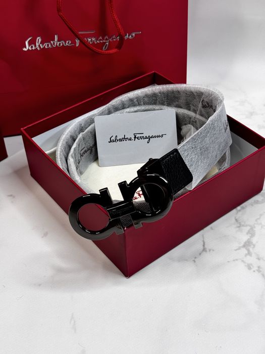 Ремінь Salvatore Ferragamo Шкіряний пояс