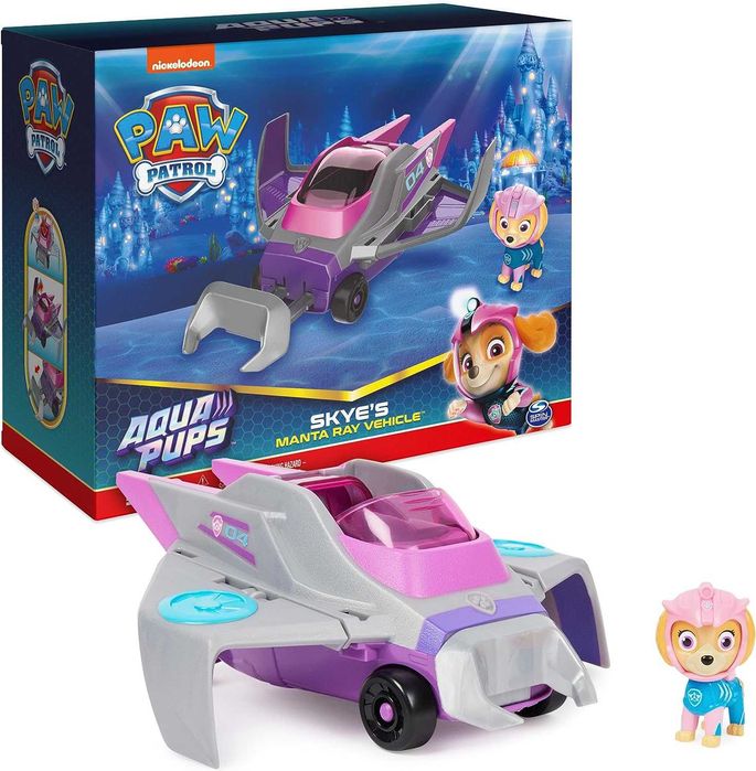 Paw Patrol Aqua Pups Skye Manta Ray Щенячий патруль Скай Аква цуценята
