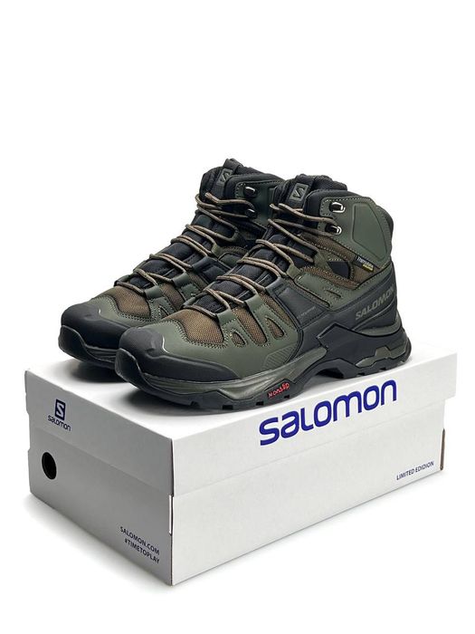 ТОП! Salomon Quest 4 GTX Khaki Fur 41 42 43 44 45 46 соломон квест