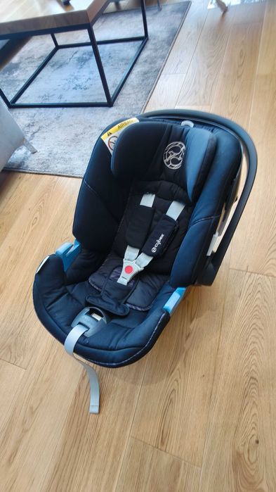 Cybex Aton 5 Urban Black Fotelik nosidełko jak NOWE