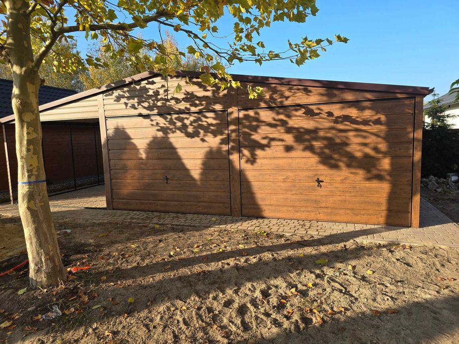 Garaże blaszane, Hale, Wiaty, Domki Narzędziowe, Każdy Wymiar !