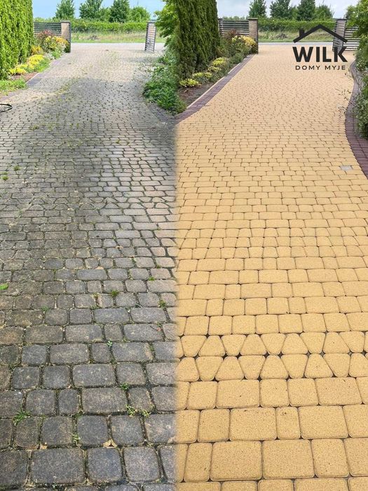 Mycie kostki - myjemy talerzem / elewacji / dachu – opinie Google 5/5