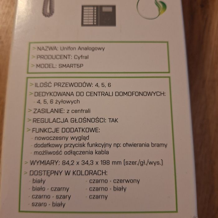 Domofon Cyfral Smart 5P