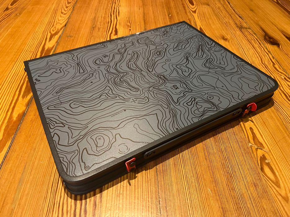 Mesa baixa de campismo dobravel