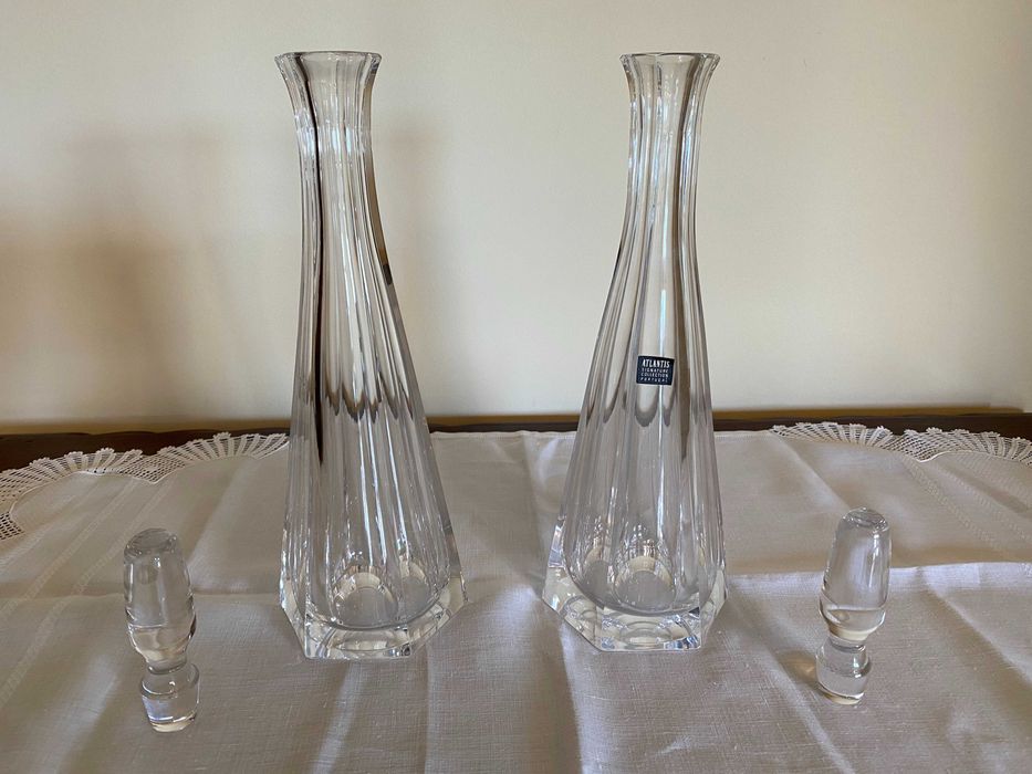 Garrafas de cristal Atlantis Signature Collection, por Gerald Gulotta