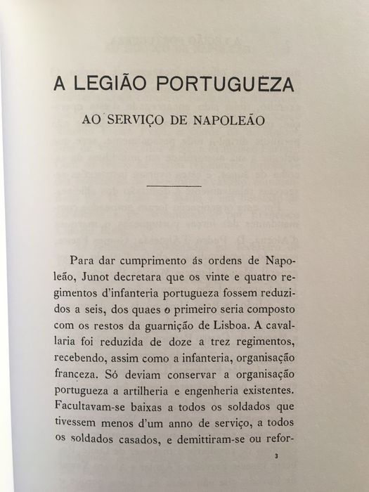 As Guerras de Napoleão / A Legião Portugueza ao Serviço de Napoleão