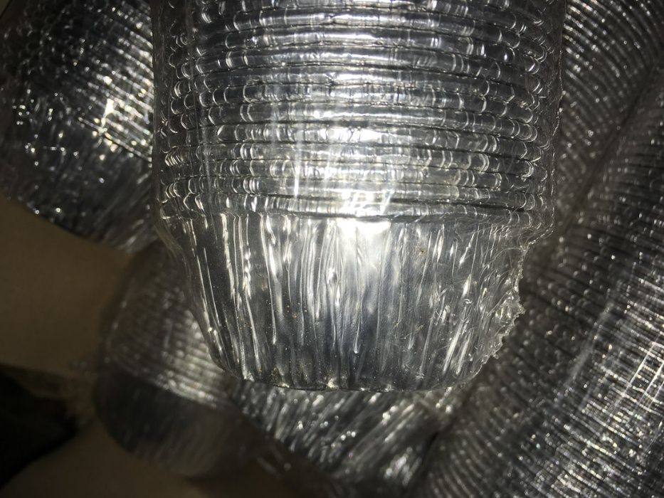 Formas de alumínio para queijadas queques - 500 unidades