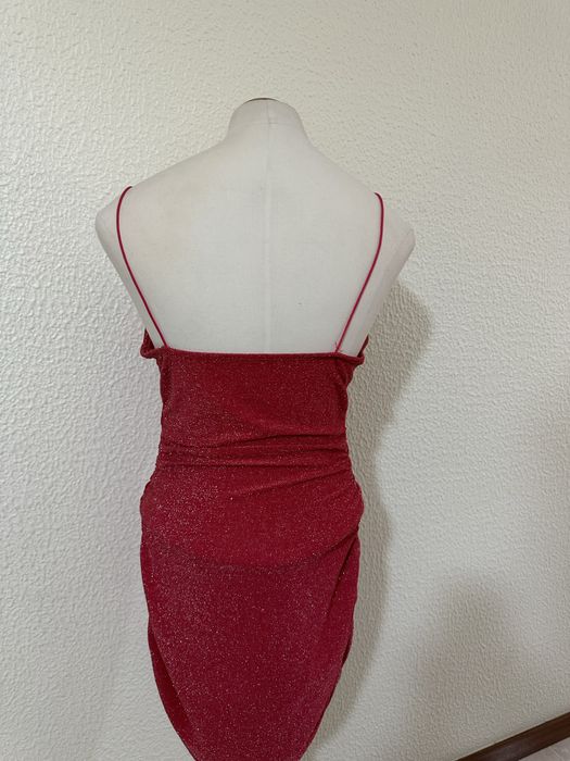 Vestido vermelho shein
