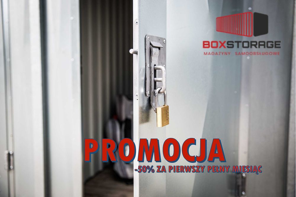 PROMOCJA Wynajmę magazyn, kontener w Gdańsku - dostęp 24h/7 3m2