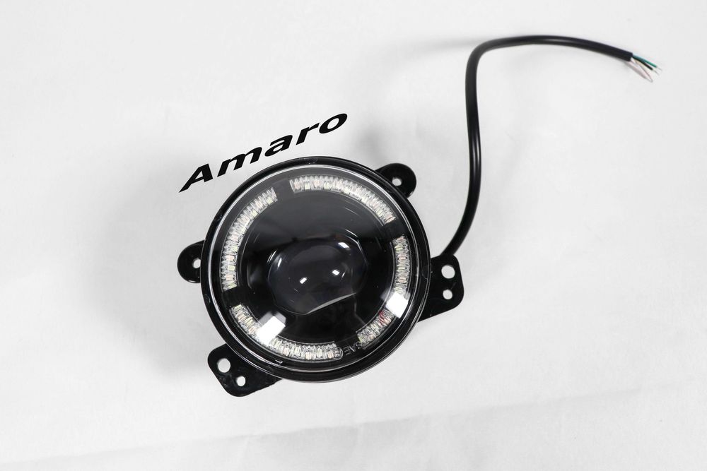 2 Farois de Nevoeiro em Led/Angel Eyes para Carro/Jipe Nº3 | NOVOS