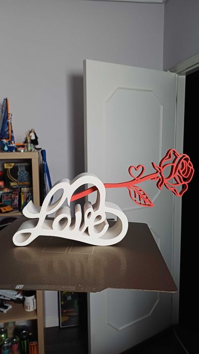 Conjunto Romântico “Love” com Rosa – Presente Dia dos Namorados