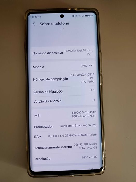 HONOR Magic5 Lite 5G
