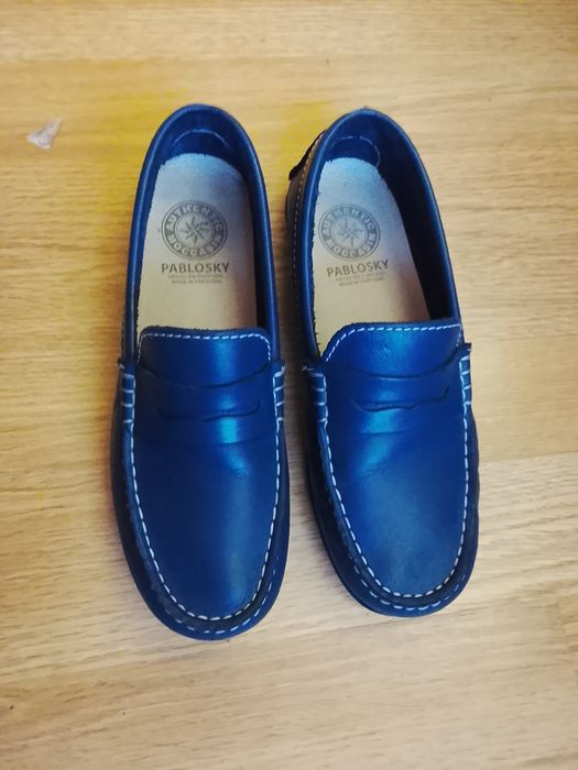 Шкіряні лофери на хлопчика Pablosky макасини