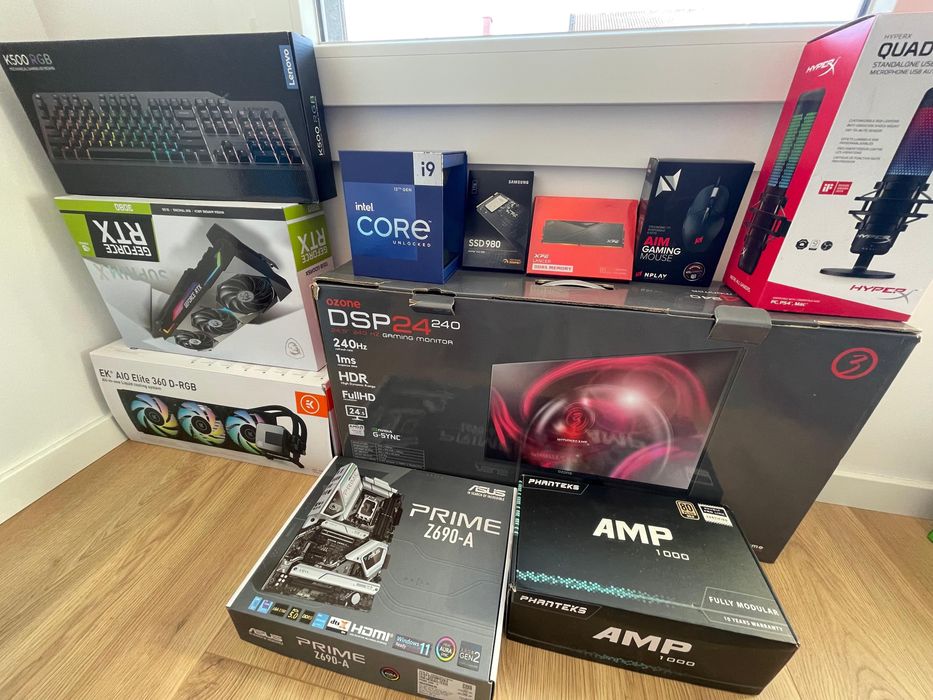 1500€ Negociável   PC GAMING i9-12900K + RTX 3080 SUPRIM X + 32GB DDR5 + Monitor 240Hz