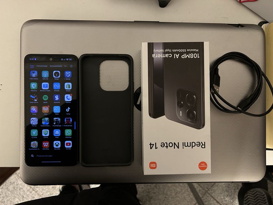 Xiaomi Redmi Note 14 — Como Novo — 8GB / 256GB — 2 Semanas de Uso
