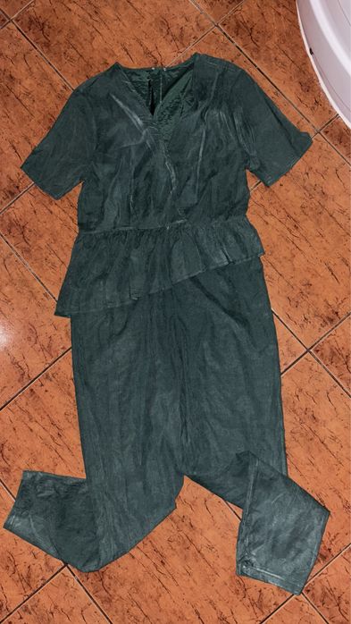 Zielony kombinezon,letni kombinezon