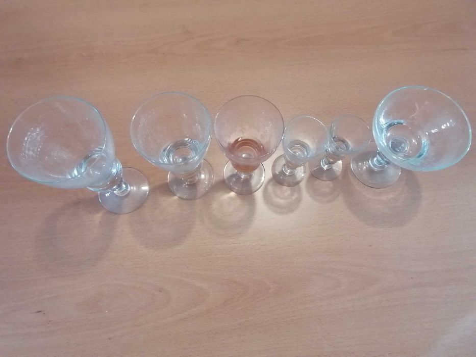 Serviço de copos de Cristal