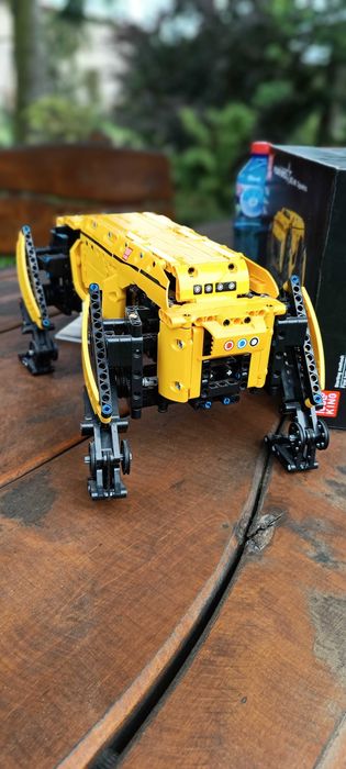 Robot Pies zdalnie sterowany MouldKing lego aplikacja pilot mould king