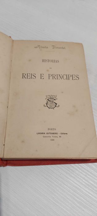 Histórias de Reis e Príncipes - Alberto Pimentel (1890)